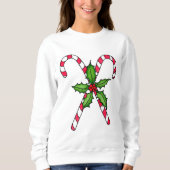 Candy Cane Sweatshirt (Vorderseite)