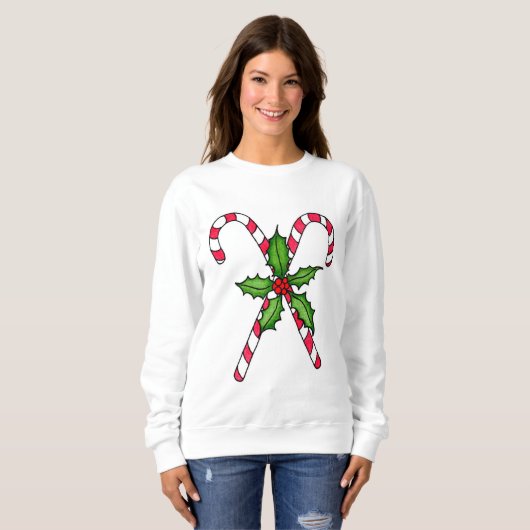 Candy Cane Sweatshirt (Vorne ganz)