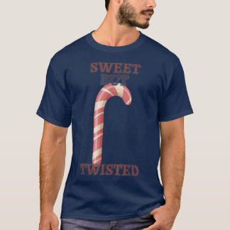 Candy Cane Sweet aber gefickt lustig lustig humorv T-Shirt
