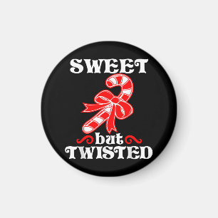 Candy Cane Sweet Aber gefriert Funny Weihnachten Magnet