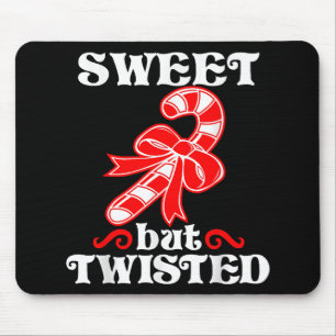 Candy Cane Sweet Aber gefriert Funny Weihnachten Mousepad