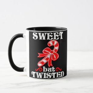 Candy Cane Sweet Aber gefriert Funny Weihnachten Tasse