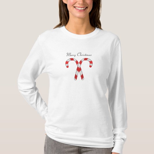 Candy Cane T - Shirt (Vorderseite)