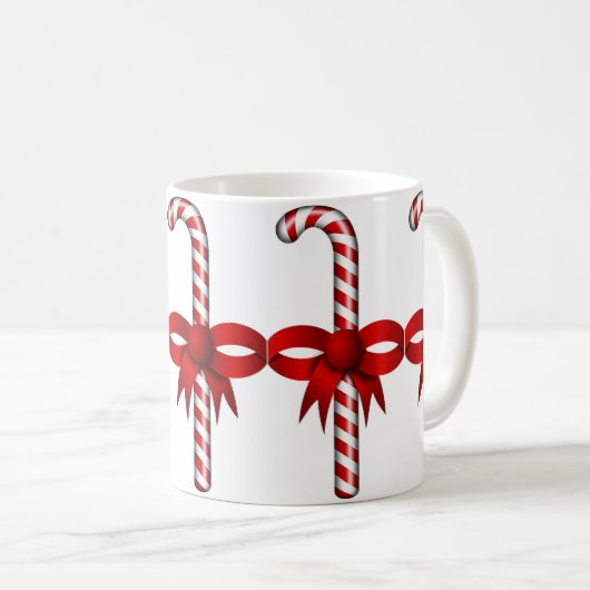 Candy Cane Tasse (VorderseiteRechts)