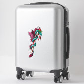 Candy Cane Thief Aufkleber (Koffer)