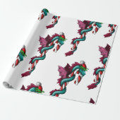 Candy Cane Thief Geschenkpapier (Ungerollt)