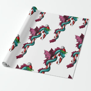 Candy Cane Thief Geschenkpapier