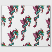 Candy Cane Thief Geschenkpapier (Flach)