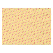 Candy Cane Tischdecke (Vorderseite (Horizontal))