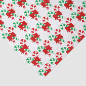 Candy Cane Tissue Paper Seidenpapier (Ausschnitt)