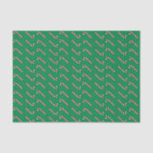 Candy Cane Tissue Paper Seidenpapier (Vorderseite)