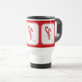 Candy Cane Travel Mug Reisebecher (VorderseiteRechts)