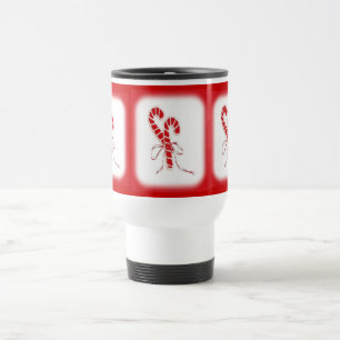 Candy Cane Travel Mug Reisebecher