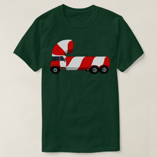 Candy Cane Truck T-Shirt (Design vorne)