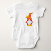 Candy Cane und Loliop Baby's Christmas Tshirt (Rückseite)