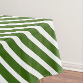 Candy Cane Weihnachten Grün & Weiß Streifen Tischdecke (Beispiel)
