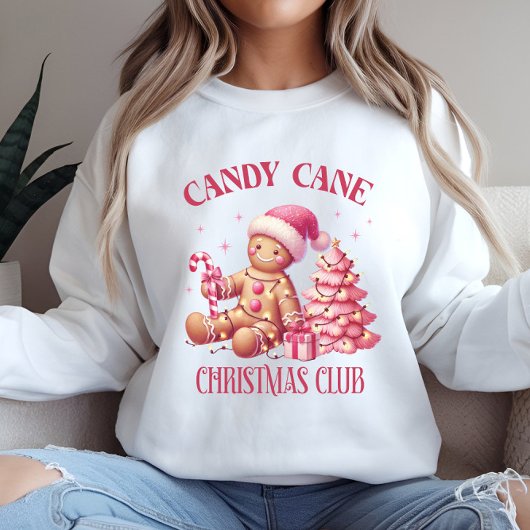 Candy Cane Weihnachten lang Ärmel Sweatshirt
