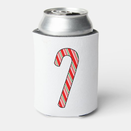 Candy Cane Weihnachten Zeichnend Dosenkühler (Kanne Rückseite)