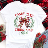 Candy Cane Weihnachtsclub Feiertag Tri-Blend Shirt