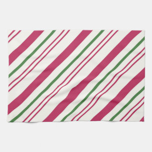 Candy Cane Weihnachtsfeiertag Geschirrtuch