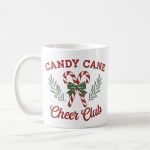 Candy Cane Weihnachtsfreude Club Kokette Übereinst Kaffeetasse