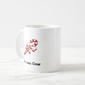 Candy Cane Weihnachtsgear Kaffeetasse (Vorderseite Links)