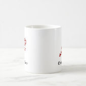 Candy Cane Weihnachtsgear Kaffeetasse (Mittel)