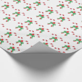 Candy Cane Weihnachtsgeschenkpapier Geschenkpapier (Ecke)