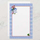 Candy Cane Weihnachtsgeschichten Briefpapier (Vorne/Hinten)