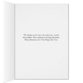 Candy Cane Weihnachtskarte (Innen (Rechts))