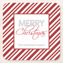 Candy Cane Weihnachtsstreifen | Benutzerdefiniert