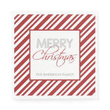 Candy Cane Weihnachtsstreifen | Benutzerdefiniert