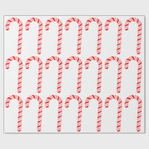 Candy Cane Wrapping Paper