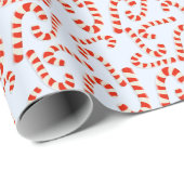 Candy Cane Wrapping Paper Geschenkpapier (Rolleneckpunkt)