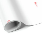 Candy Cane Wrapping-Papier Geschenkpapier (Rolleneckpunkt)
