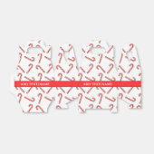 Candy Cane Zeichnungen in rot-grün Geschenkschachtel (Ungefaltet)