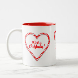 Candy Cane Zweifarbige Tasse