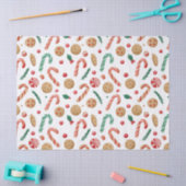 Candy Canes and Cookies Weihnachten Seidenpapier (Basteln)