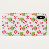Candy Canes & Bows Case-Mate iPhone Hülle (Rückseite (Horizontal))