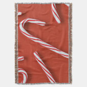 Candy Canes Decke (Vorderseite Vertikal)