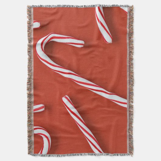 Candy Canes Decke (Vorderseite Vertikal)