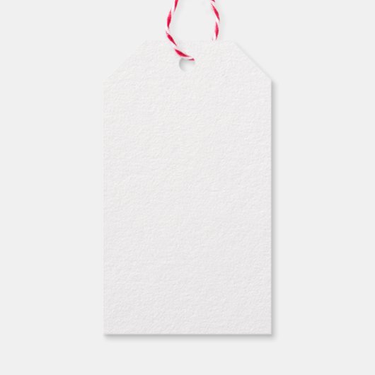 Candy Canes Geschenkanhänger (Rückseite)