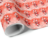 Candy Canes Geschenkpapier (Rolleneckpunkt)