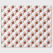 Candy Canes Geschenkpapier (Flach)