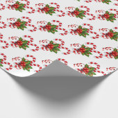 Candy Canes Geschenkpapier (Ecke)