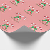 Candy Canes Geschenkpapier (Ecke)