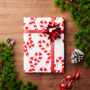 Candy Canes Geschenkpapier