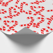 Candy Canes Geschenkpapier (Ecke)