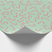 Candy Canes Geschenkpapier (Ecke)