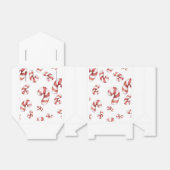 Candy Canes Geschenkschachtel (Ungefaltet)